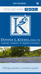 Mobile Screenshot of drdonnakiesel.com