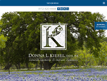 Tablet Screenshot of drdonnakiesel.com